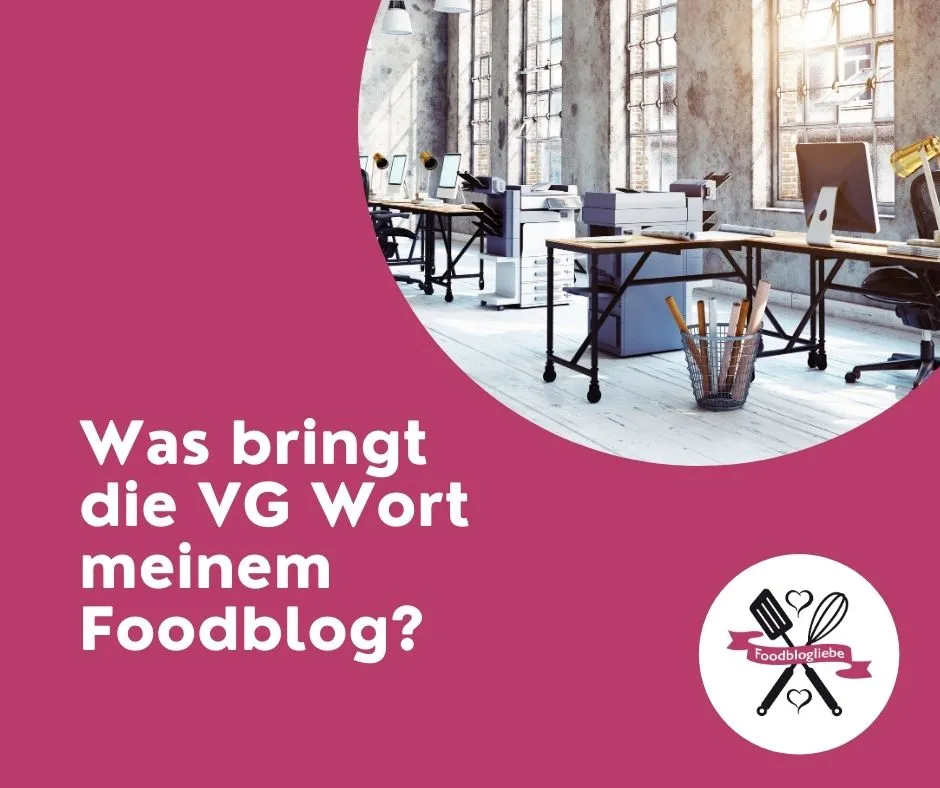 VG Wort Einnahmen für Foodblogs