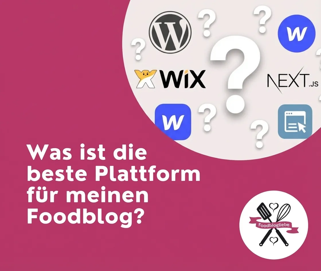 Was ist die richtige Plattform für deinen Foodblog?