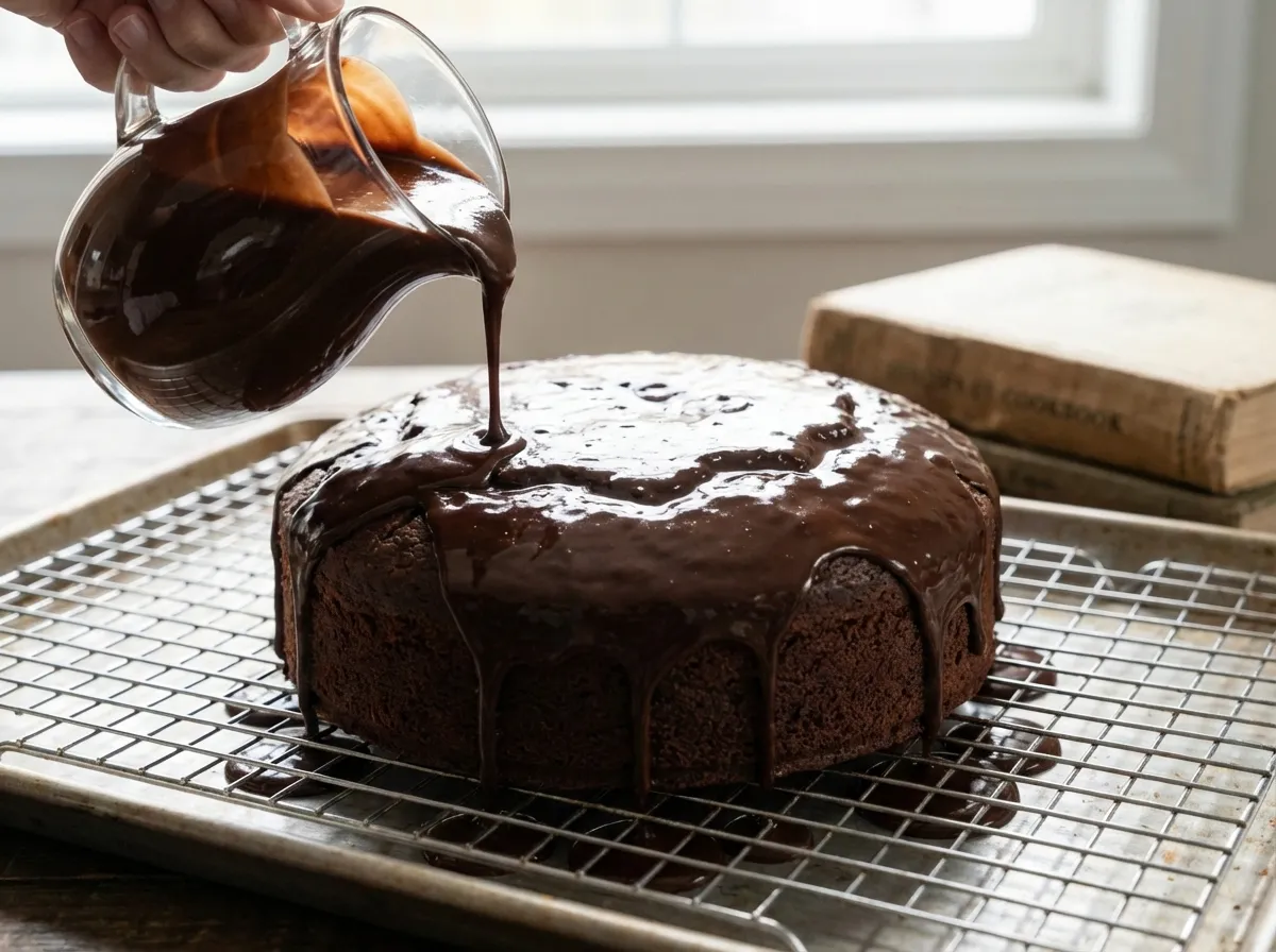 Schritt 7: Ganache gießen