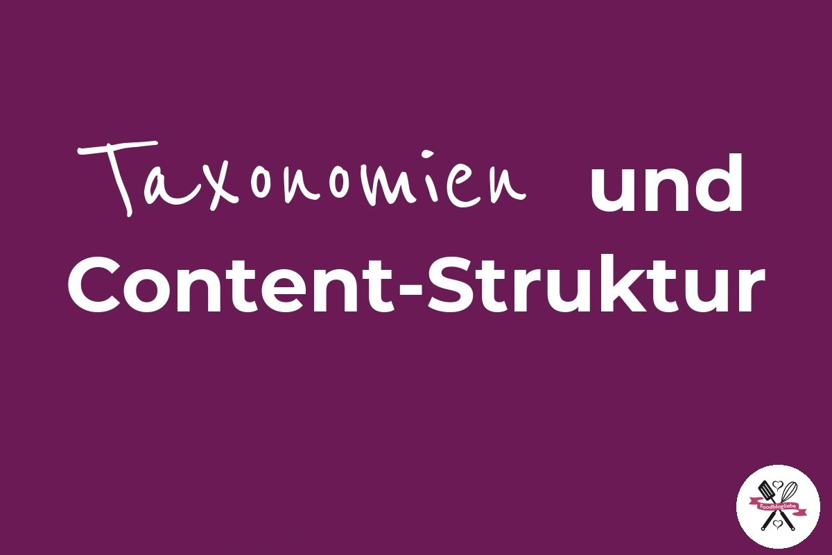 Kundenbereich: Taxonomien und Content-Struktur